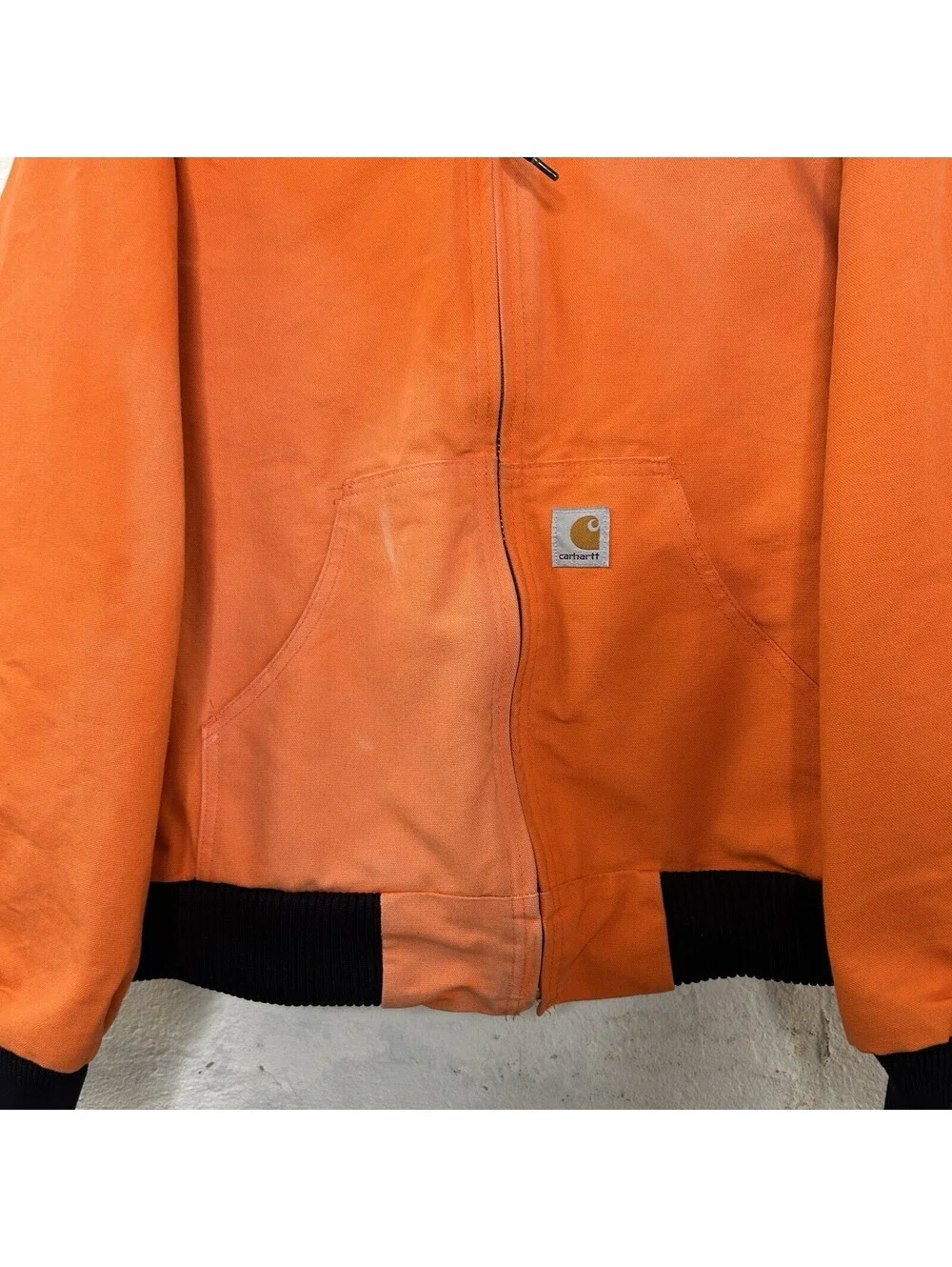 Vintage Carhartt Quilted Active Jacket “Blaze Orange” J140